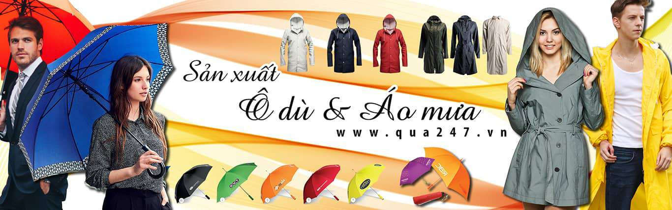 Sản xuất áo mưa - ô dù làm quà tặng doanh nghiệp -banner